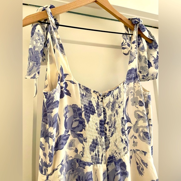 Reformation Twilight Dress Lucerne Size 12 - Picture 7 of 8